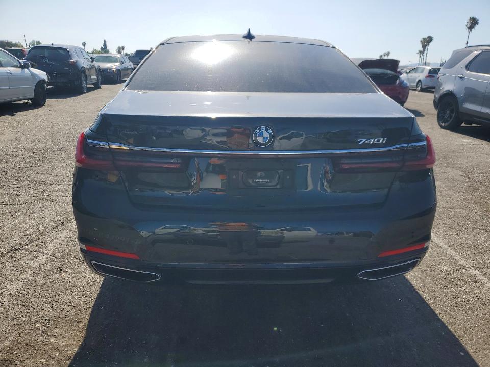 2022 BMW 7er VIN WBA7T2C08NCH89744 COPART salvage auction — FRONT END, CA, sold $3,400 on 2026-07-28 (photo 6)