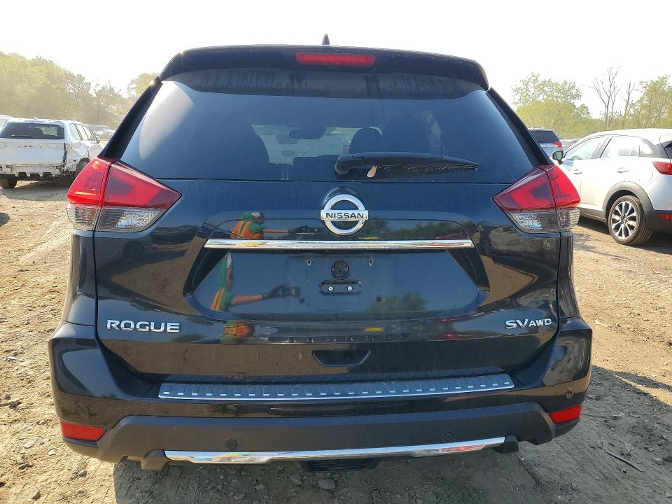 2019 Nissan Rogue VIN JN8AT2MV5KW394581 COPART salvage auction — FRONT END, Md - Cert Of Salvage > 75% Damage, sold $1,900 on 2026-07-23 (photo 6)