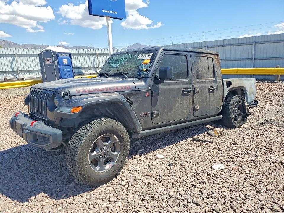 2020 Jeep Gladiator VIN 1C6JJTBG4LL135599 — COPART salvage auction photo