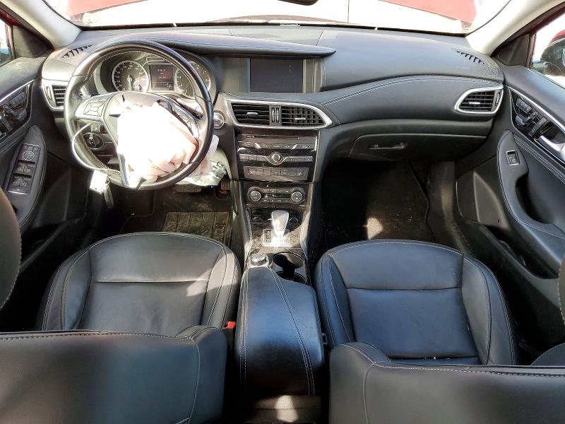2017 Infiniti Qx30 VIN SJKCH5CP8HA036811 COPART salvage auction — FRONT END, TX - SALVAGE VEHICLE TITLE, sold $1,700 on 2026-07-02 (photo 8)