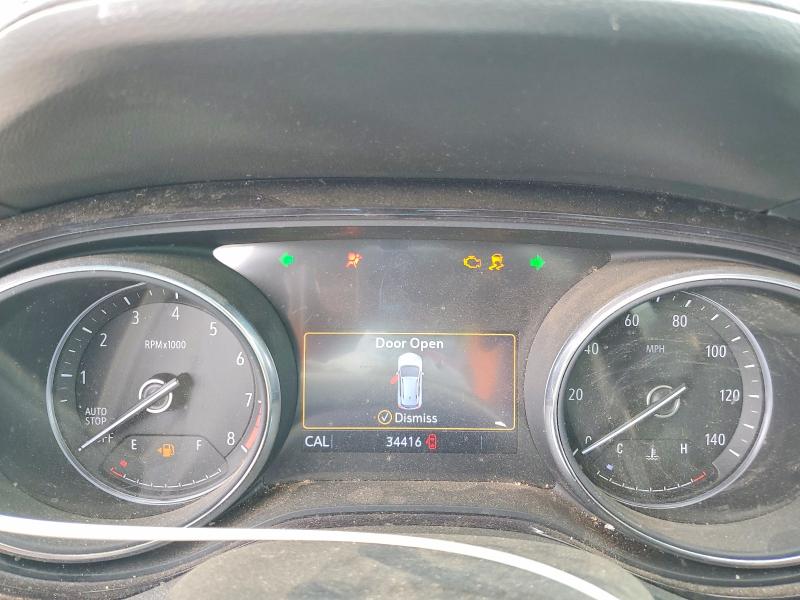2022 Buick Encore VIN KL4MMDSL1NB070620 COPART salvage auction — FRONT END, Tx - Salvage Vehicle Title, sold $3,650 on 2026-07-18 (photo 9)