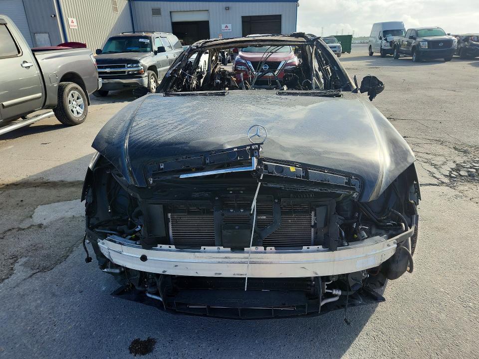 2012 Mercedes-benz S class VIN WDDNG7EB3CA458320 COPART salvage auction — BURN, LA - CERTIFICATE OF DESTRUCTION, sold $3,750 on 2026-07-22 (photo 5)