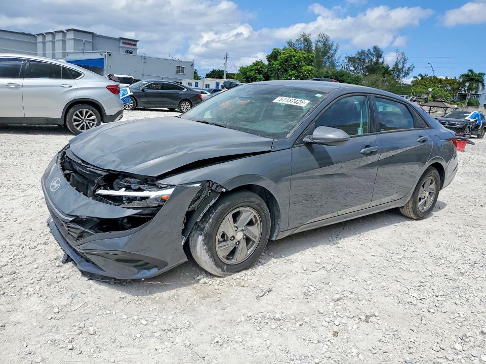 2025 Hyundai Elantra VIN KMHLL4DGXSU947752 COPART salvage auction — FRONT END, FL, sold $5,000 on 2026-07-20 (photo 1)