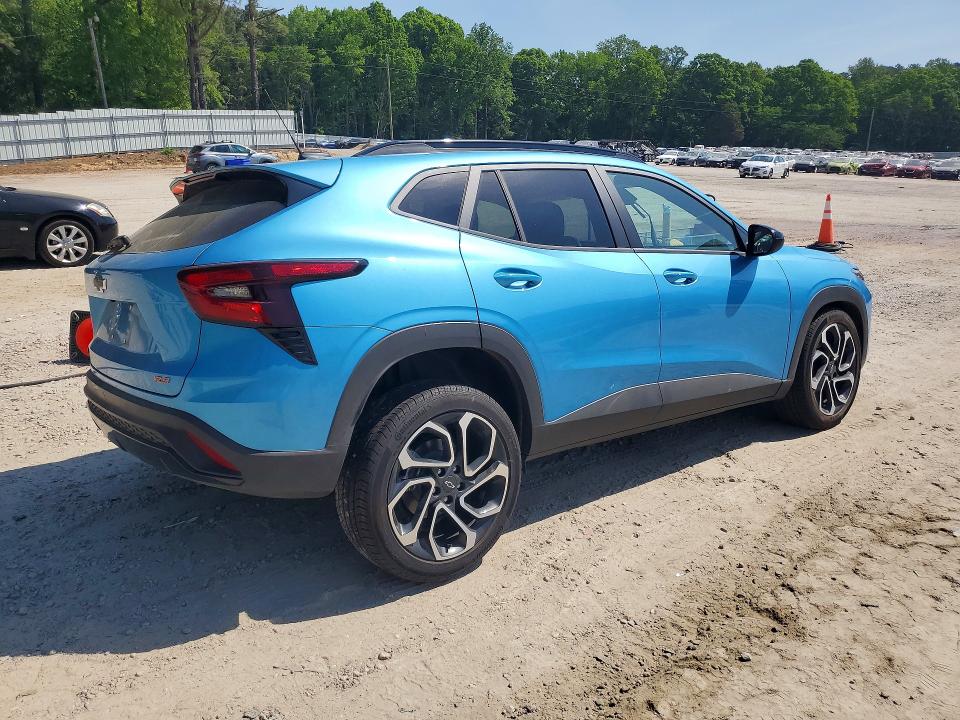 2025 Chevrolet Trax VIN KL77LJEP5SC333116 COPART salvage auction — FRONT END, Salvage Title, sold $4,500 on 2026-07-24 (photo 3)