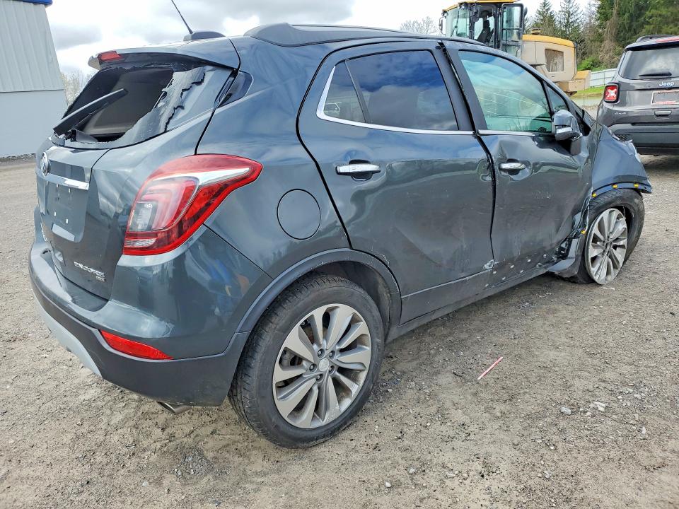 2018 Buick Encore VIN KL4CJESB2JB590756 COPART salvage auction — ROLLOVER, NY - MV-907A SALVAGE CERTIFICATE, sold $225 on 2026-07-20 (photo 3)