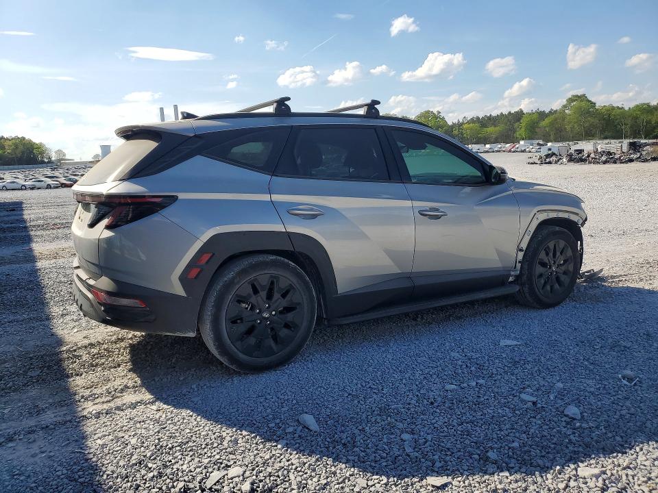 2024 Hyundai Tucson VIN KM8JF3DE4RU327108 COPART salvage auction — FRONT END, Ga - Cert Of Title-Salvage, sold $7,700 on 2026-07-02 (photo 3)