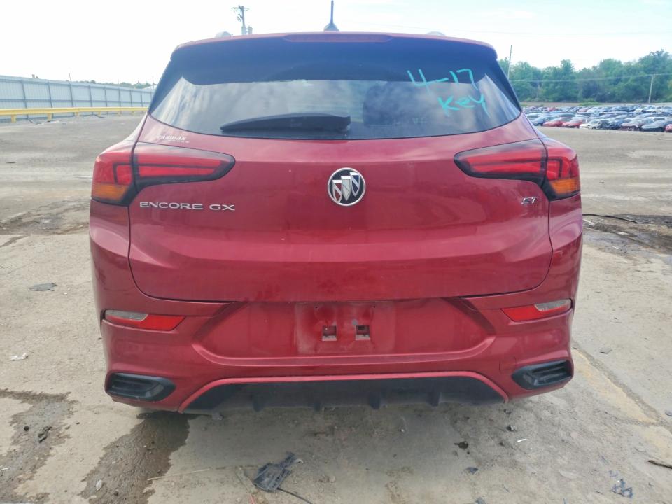 2021 Buick Encore VIN KL4MMDSLXMB134992 COPART salvage auction — FRONT END, Id - Salvage Certificate Of Title, sold $4,200 on 2026-07-29 (photo 6)