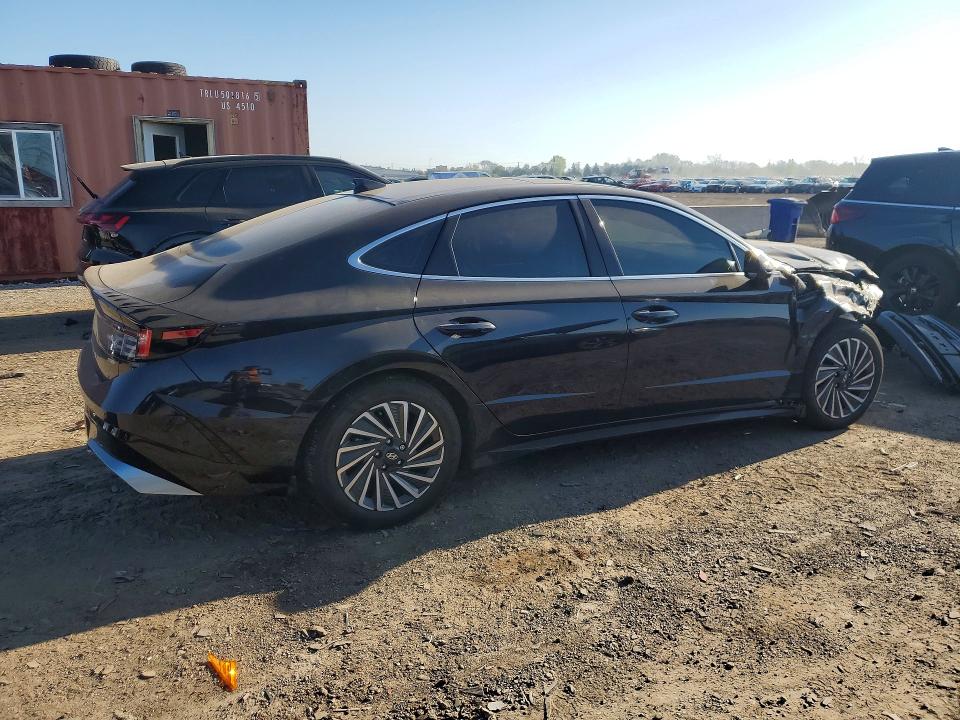 2025 Hyundai Sonata VIN KMHL54JJ2SA105239 COPART salvage auction — FRONT END, Il - Salvage Certificate, sold $7,200 on 2026-07-30 (photo 3)
