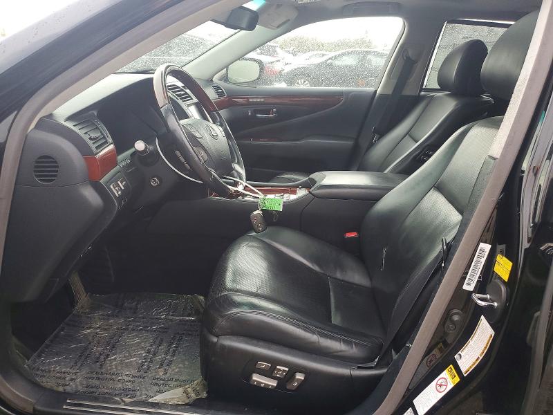 2009 Lexus Ls VIN JTHDL46F295000608 COPART salvage auction — SIDE, Il - Salvage Certificate, sold $1,800 on 2026-07-31 (photo 7)