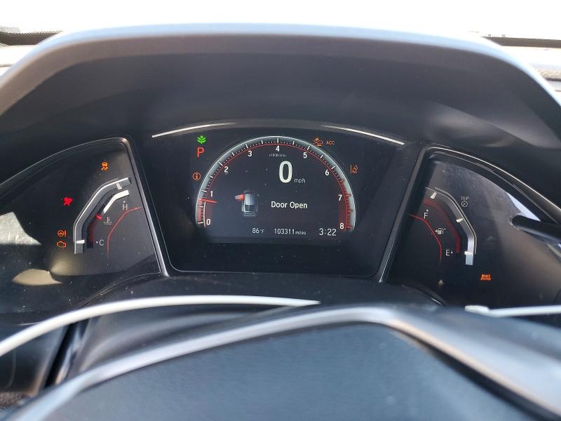 2018 Honda VIN SHHFK7H98JU226921 COPART salvage auction — FRONT END, Salvage Title, sold $3,600 on 2026-07-27 (photo 9)