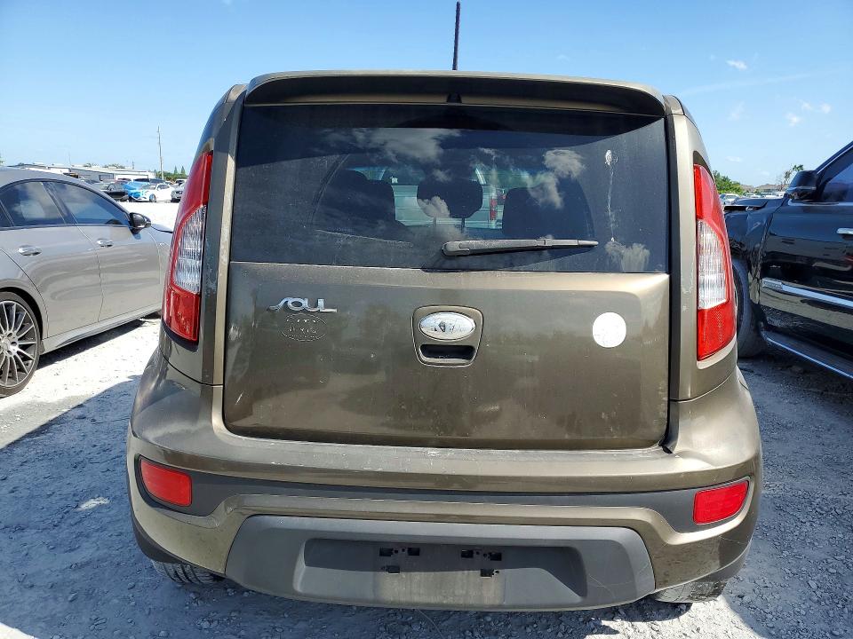 2013 Kia Soul VIN KNDJT2A5XD7517725 COPART salvage auction — FRONT END, Salvage Title, sold $600 on 2026-07-24 (photo 6)