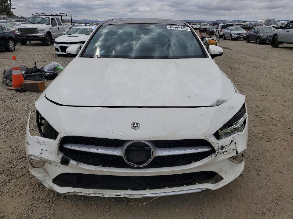 2022 Mercedes-benz Cla-klasse VIN W1K5J4GB5NN247435 COPART salvage auction — FRONT END, CA, sold $125 on 2026-07-21 (photo 5)
