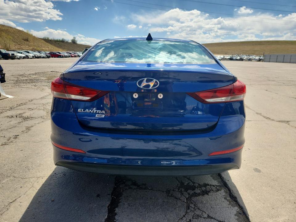 2017 Hyundai Elantra VIN 5NPD74LF1HH135247 COPART salvage auction — FRONT END, Tx - Salvage Vehicle Title, sold $400 on 2026-07-22 (photo 6)