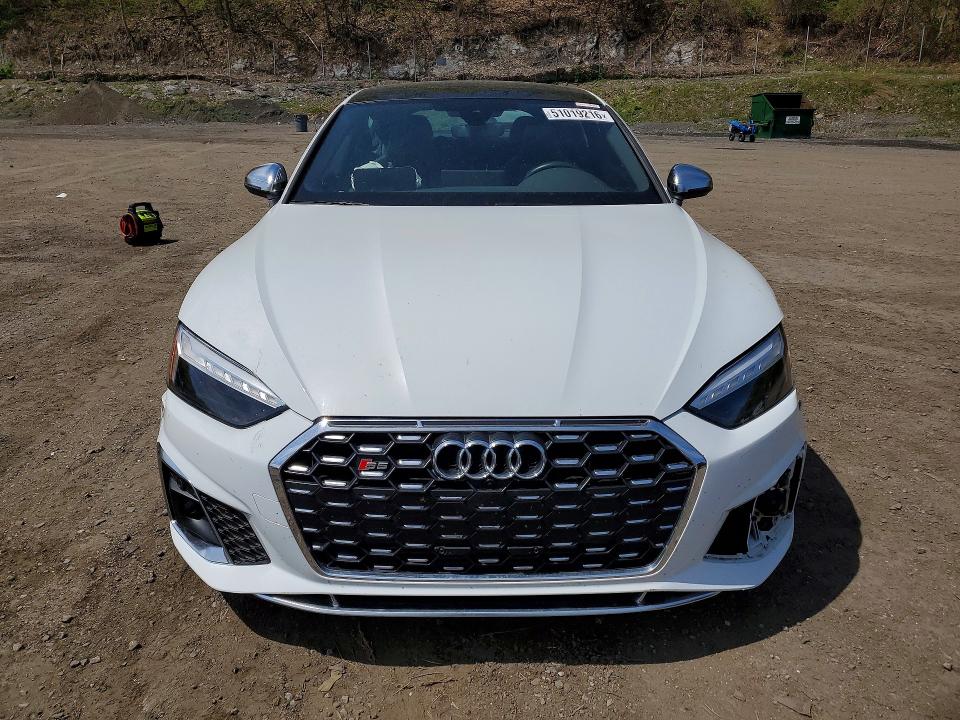 2025 Audi Rs5 VIN WAUC4CF51SA011444 COPART salvage auction — FRONT END, NY, sold $17,000 on 2026-07-14 (photo 5)