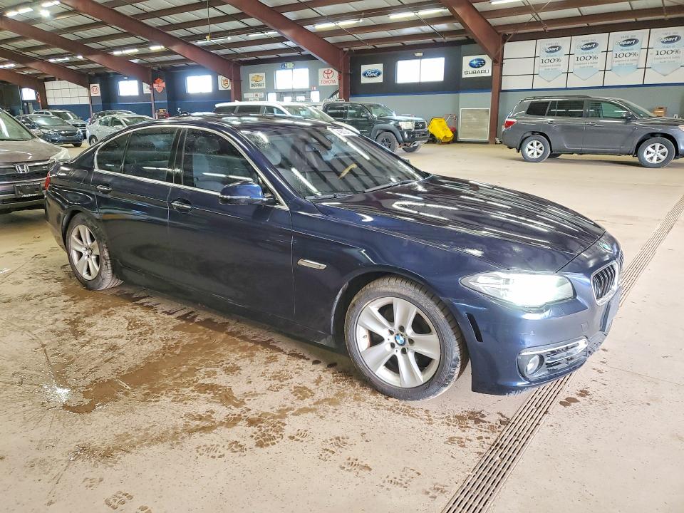 2014 BMW 5 series VIN WBA5A7C53ED619370 COPART salvage auction — REAR END, Va - Certificate Of Title, sold $4,500 on 2026-07-31 (photo 4)