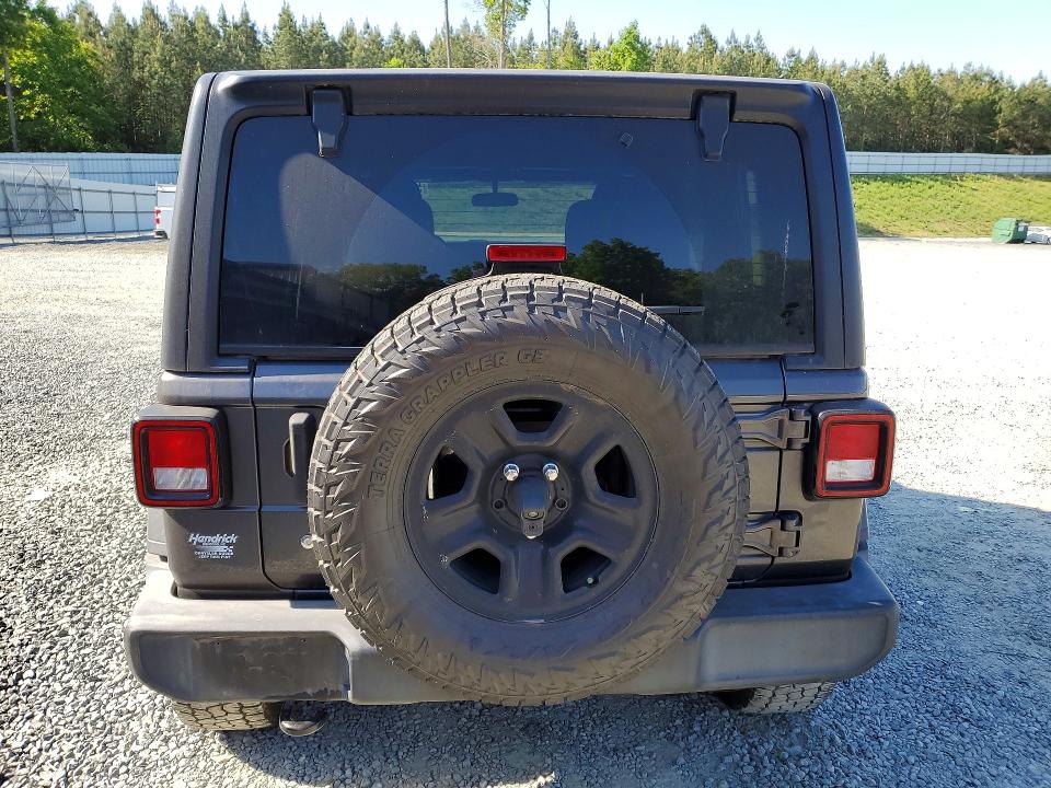 2019 Jeep Wrangler unlimited VIN 1C4HJXDGXKW599389 COPART salvage auction — FRONT END, Nc - Salvage Certificate Of Title, sold $8,900 on 2026-07-02 (photo 6)