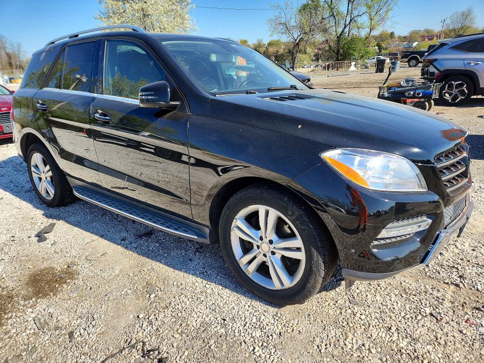2014 Mercedes-benz M-klasse VIN 4JGDA5HB4EA360130 COPART salvage auction — FRONT END, Md - Cert Of Salvage > 75% Damage, sold $4,000 on 2026-07-02 (photo 4)