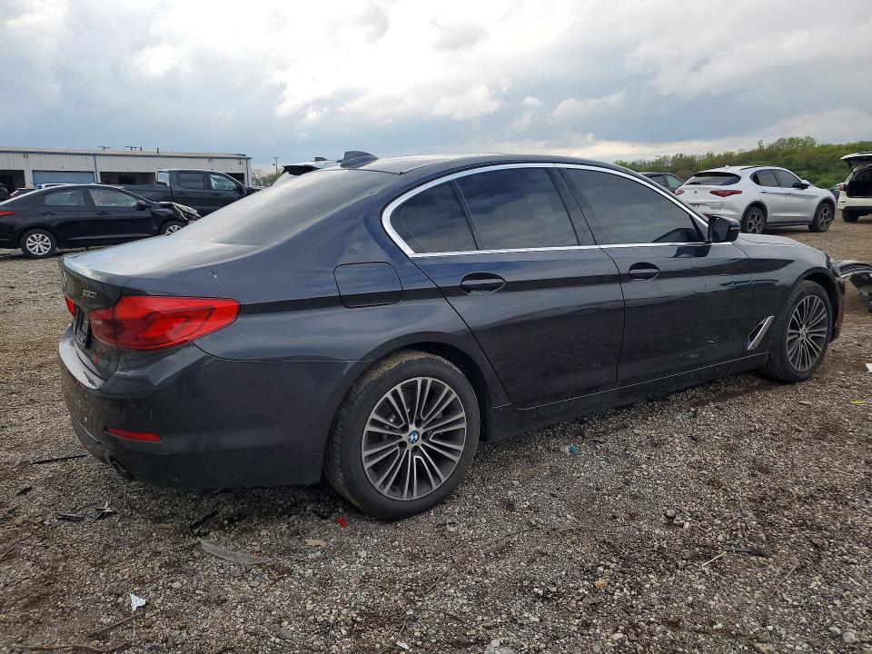 2020 BMW 5er VIN WBAJR7C00LCD77901 COPART salvage auction — HAIL, Il - Salvage Certificate, sold $11,700 on 2026-07-29 (photo 3)