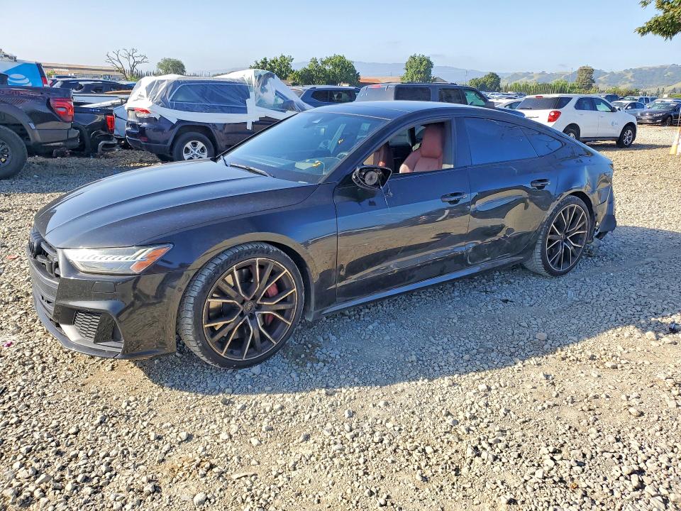 2021 Audi S7 VIN WAUSFBF24MN072790 COPART salvage auction — REAR END, Ca - Salvage Certificate, sold $26,000 on 2026-07-02 (photo 1)