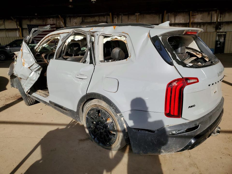 2022 Kia Telluride VIN 5XYP3DHC6NG310666 COPART salvage auction — ALL OVER, Az - Cert Of Title - Salvage, sold $975 on 2026-07-20 (photo 2)