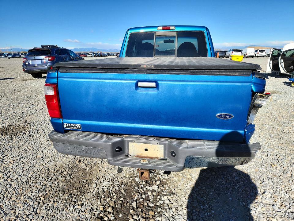 2001 Ford Ranger VIN 1FTZR15E91PA92337 COPART salvage auction — REAR END, Co - Bill Of Sale-Parts Only, sold $1,550 on 2026-07-02 (photo 6)