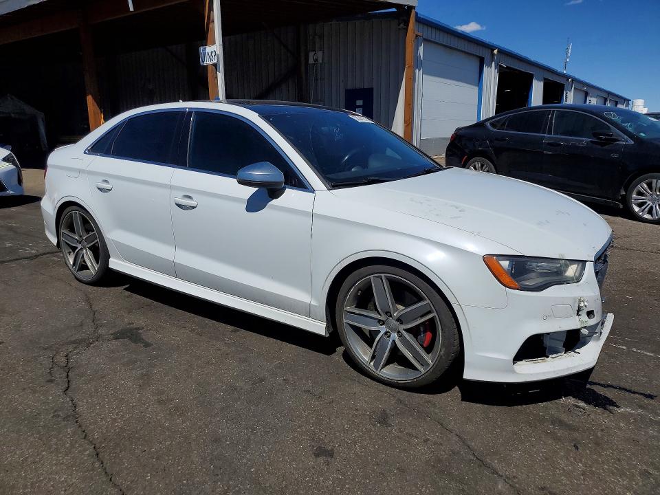 2016 Audi S3 VIN WAUB1GFF2G1067422 COPART salvage auction — FRONT END, Salvage Title, sold $1,650 on 2026-07-09 (photo 4)