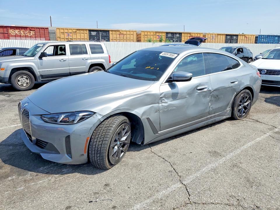 2025 BMW VIN WBY23HD06SFU15850 COPART salvage auction — SIDE, Ca - Salvage Certificate, sold $10,100 on 2026-07-28 (photo 1)