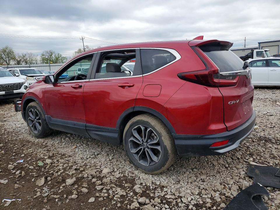 2021 Honda Cr-v VIN 5J6RW1H52MA012902 COPART salvage auction — VANDALISM, Il - Salvage Certificate, sold $13,700 on 2026-07-29 (photo 2)