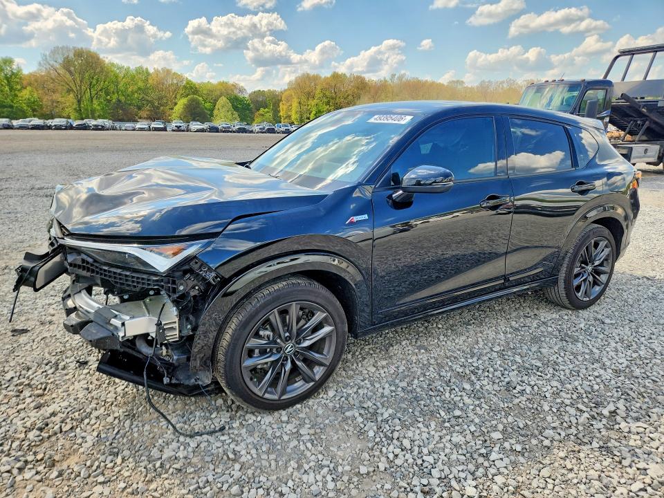 2025 Acura Adx VIN 3HDSA1H56SM702320 COPART salvage auction — FRONT END, Ar - Cert Of Title-Salvage, sold $7,700 on 2026-07-20 (photo 1)