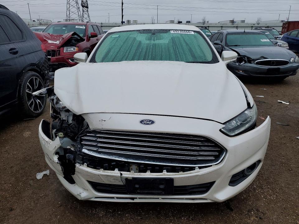 2013 Ford Fusion VIN 3FA6P0LU2DR322316 COPART salvage auction — FRONT END, Il - Salvage Certificate, sold $550 on 2026-07-02 (photo 5)
