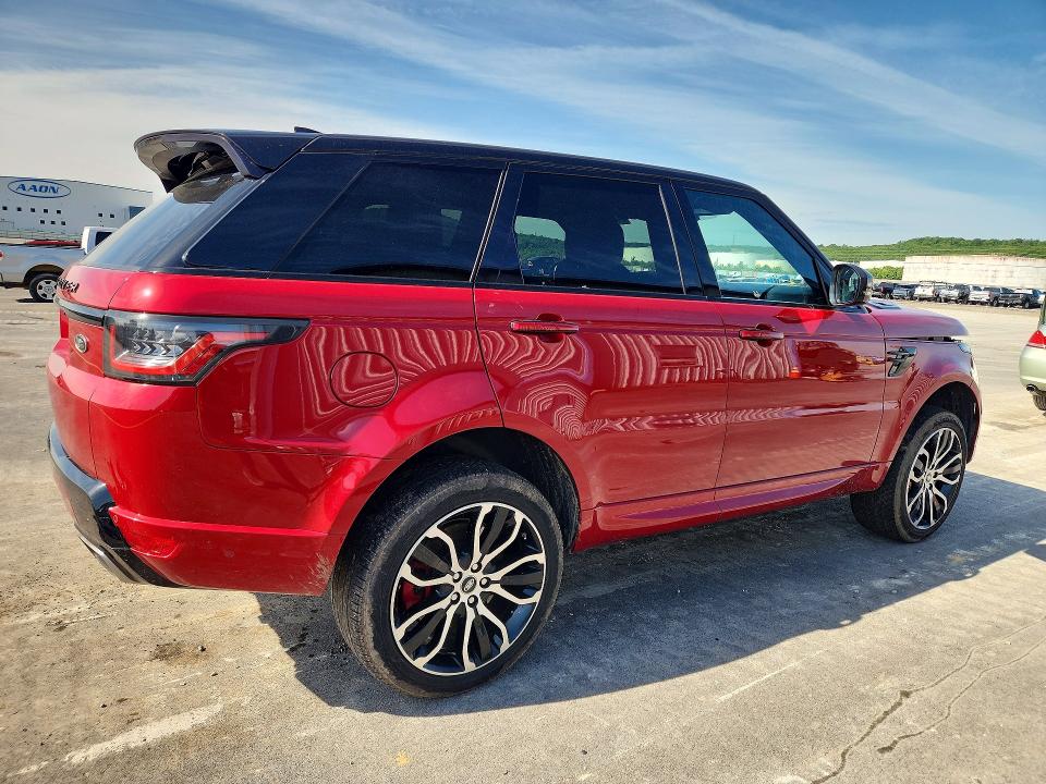 2019 Land rover Range rover sport VIN SALWV2SV7KA843151 COPART salvage auction — FRONT END, Ok - Cert Of Title-Salvage, sold $7,200 on 2026-07-22 (photo 3)