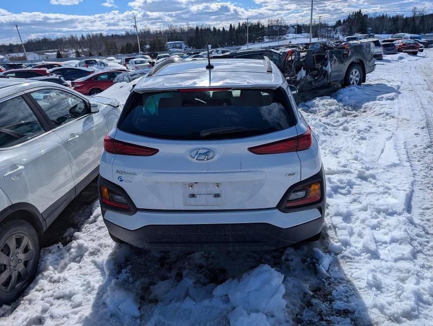 2020 Hyundai Kona VIN KM8K2CAA4LU500117 COPART salvage auction — SIDE, Qc - Gravement Accidente, sold $275 on 2026-07-21 (photo 6)