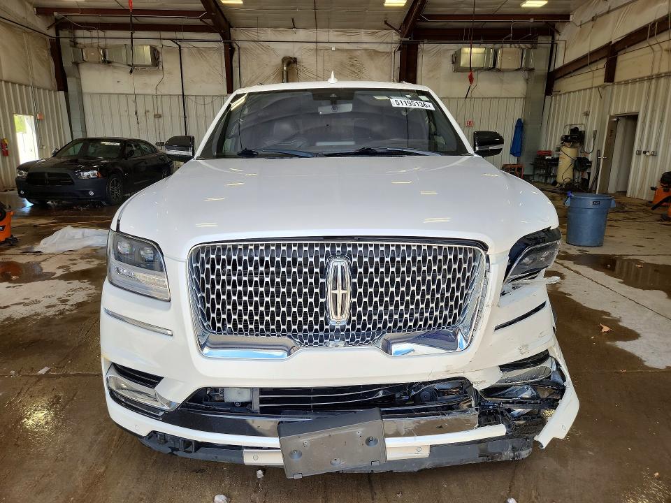 2019 Lincoln Navigator VIN 5LMJJ2LT3KEL25081 COPART salvage auction — FRONT END, WI, sold $8,600 on 2026-08-31 (photo 5)