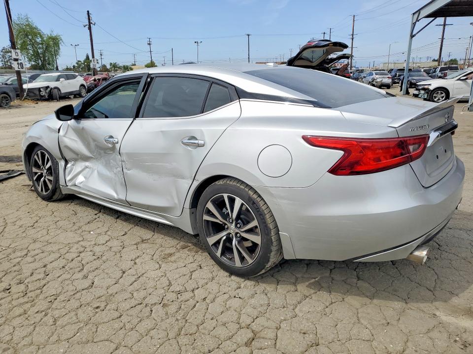 2018 Nissan Maxima VIN 1N4AA6AP4JC398349 COPART salvage auction — SIDE, CA - SALVAGE CERTIFICATE, sold $1,850 on 2026-07-09 (photo 2)