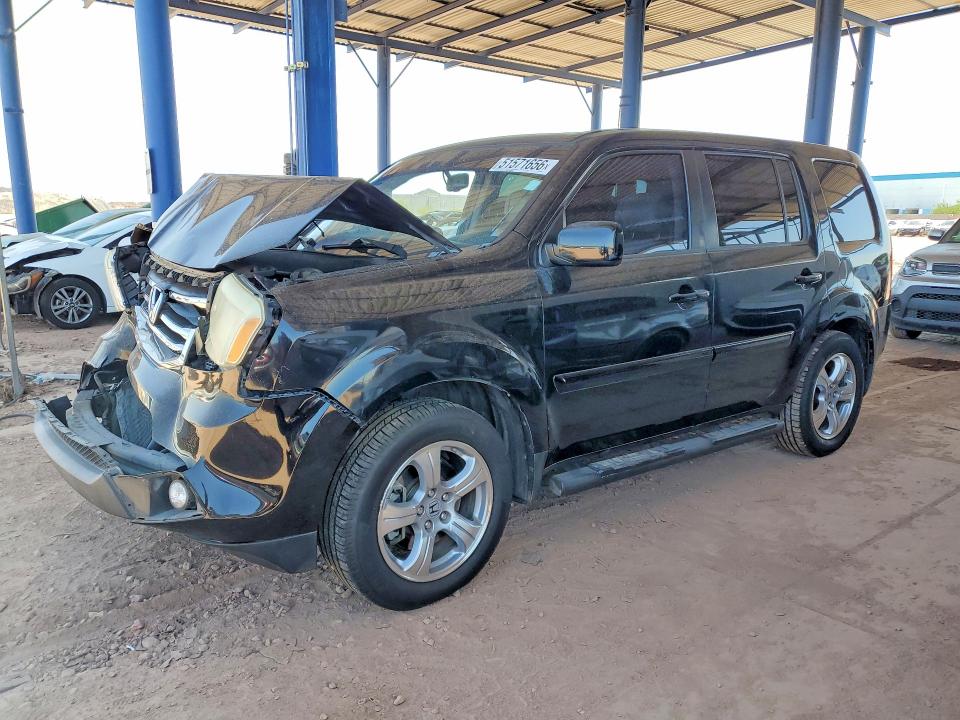 2012 Honda Pilot VIN 5FNYF3H6XCB016594 COPART salvage auction — FRONT END, Az - Cert Of Title - Salvage, sold $500 on 2026-07-02 (photo 1)