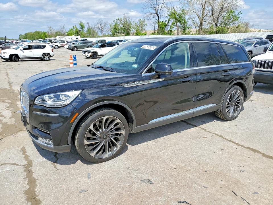2020 Lincoln Aviator VIN 5LM5J7XC7LGL23333 COPART salvage auction — MINOR DENT/SCRATCHES, MO - CERTIFICATE OF TITLE, sold $13,100 on 2026-07-16 (photo 1)