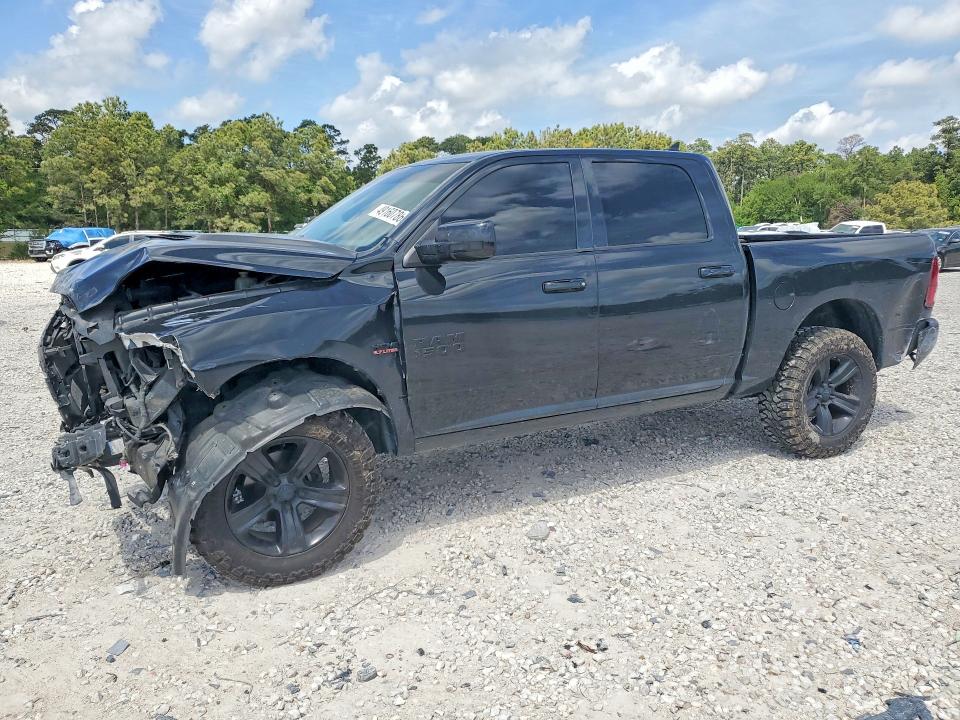 2016 Ram 1500 VIN 1C6RR7MT4GS205983 COPART salvage auction — FRONT END, Tx - Certificate Of Title, sold $4,200 on 2026-07-18 (photo 1)