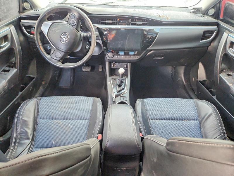 2015 Toyota Corolla VIN 5YFBURHE8FP219840 COPART salvage auction — UNDERCARRIAGE, Wv - Salvage Certificate, sold $925 on 2026-07-24 (photo 8)