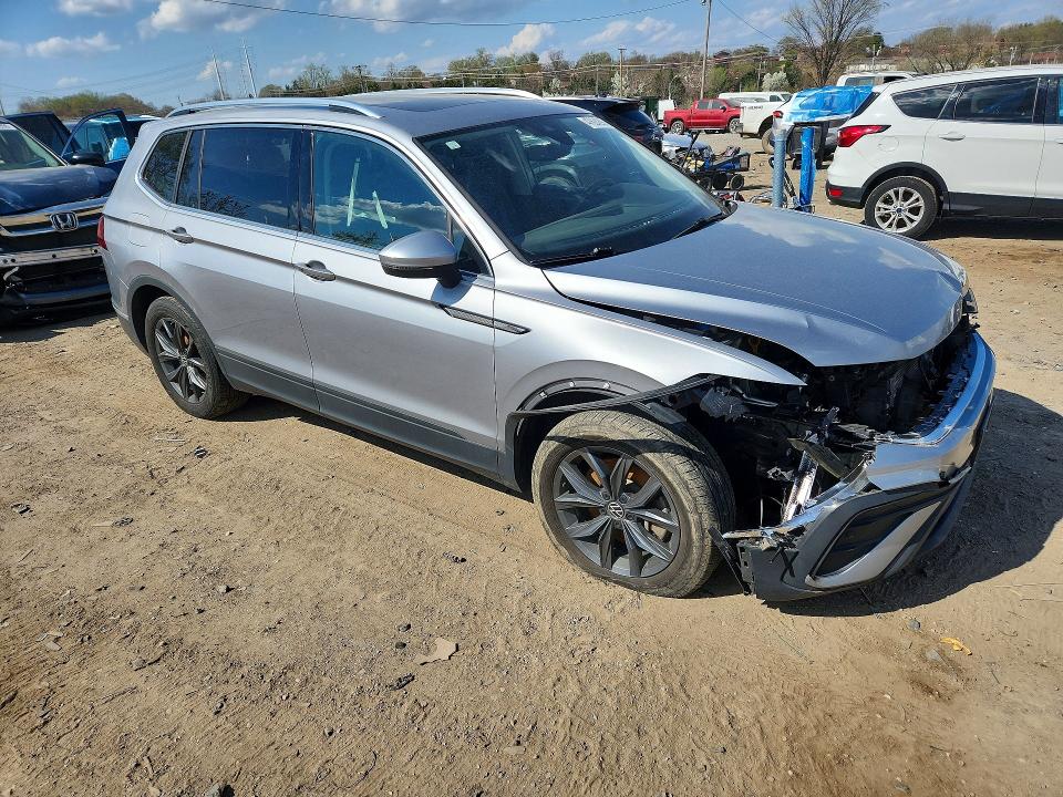 2022 Volkswagen Tiguan VIN 3VV2B7AX4NM147757 COPART salvage auction — FRONT END, Md - Cert Of Salvage > 75% Damage, sold $9,300 on 2026-07-02 (photo 4)