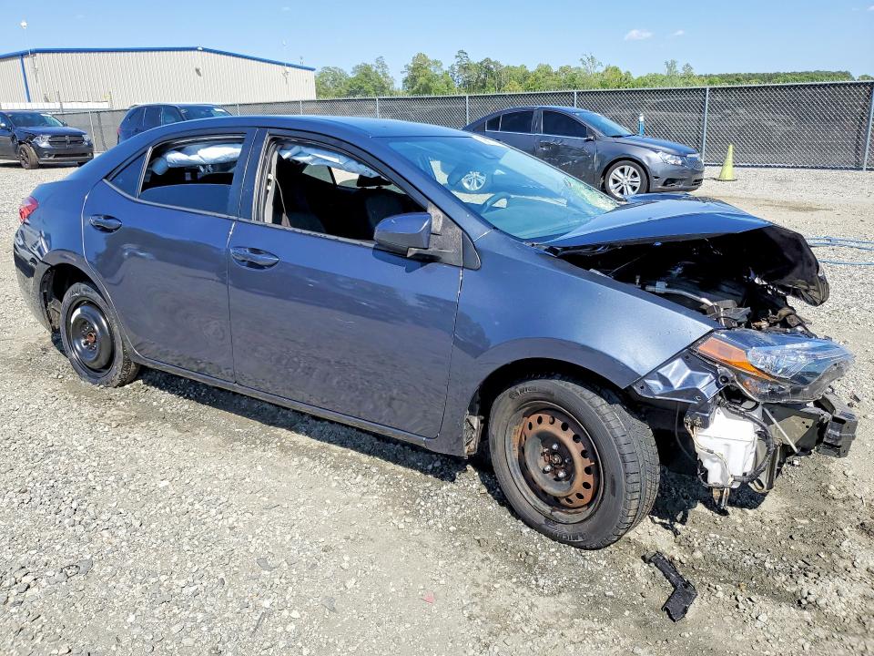 2017 Toyota Corolla VIN 5YFBURHE4HP700347 COPART salvage auction — FRONT END, SC - CERT OF TITLE-SALVAGE, sold $175 on 2026-07-22 (photo 4)