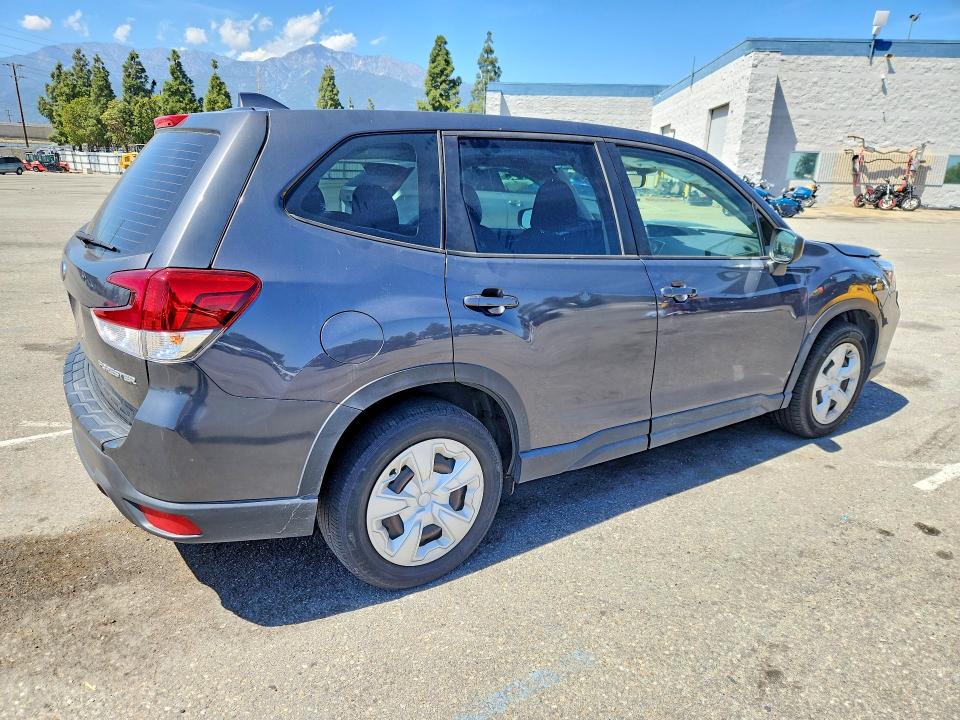2020 Subaru Forester VIN JF2SKAAC3LH418318 COPART salvage auction — FRONT END, Ca - Salvage Certificate, sold $3,750 on 2026-07-28 (photo 3)