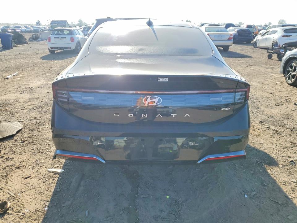 2025 Hyundai Sonata VIN KMHL54JJ2SA105239 COPART salvage auction — FRONT END, Il - Salvage Certificate, sold $7,200 on 2026-07-30 (photo 6)