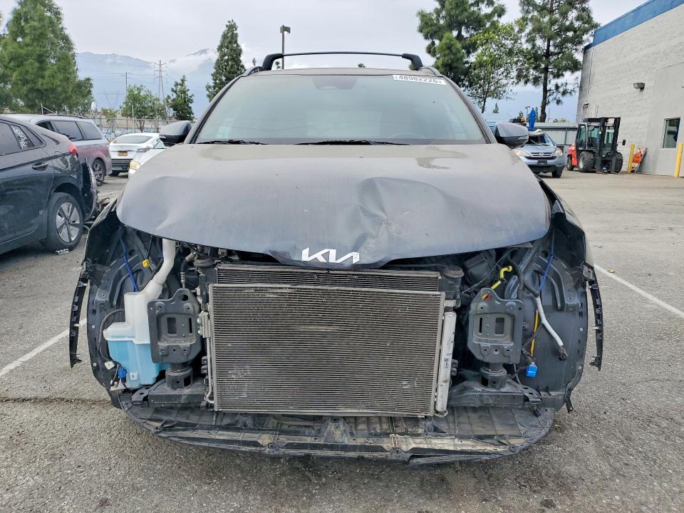 2023 Kia Sportage VIN 5XYK53AF8PG051376 COPART salvage auction — FRONT END, Ca - Salvage Certificate, sold $500 on 2026-07-21 (photo 5)