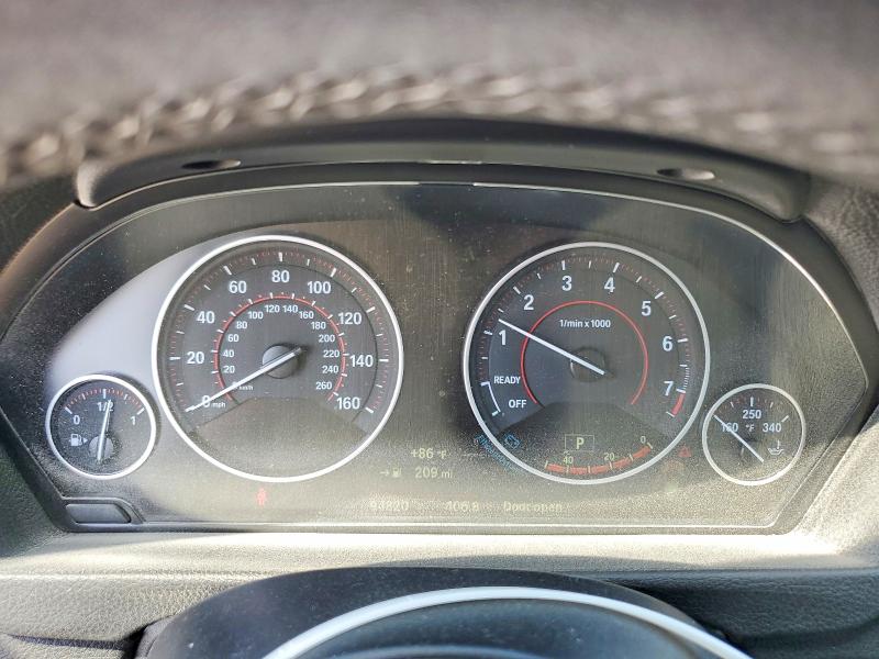 2015 BMW 3er VIN WBA3X9C51FD868544 COPART salvage auction — SIDE, Tx - Salvage Vehicle Title, sold $3,600 on 2026-07-03 (photo 9)