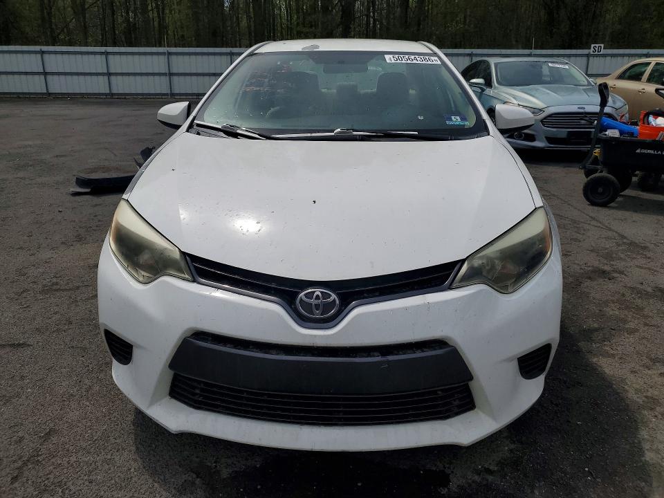 2015 Toyota Corolla VIN 5YFBURHE5FP246932 COPART salvage auction — REAR END, Nj - Cert Of Title-Salvage, sold $500 on 2026-07-21 (photo 5)