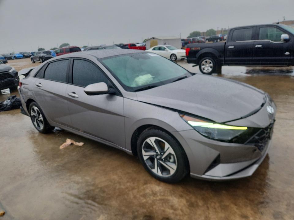 2022 Hyundai Elantra VIN KMHLM4AJ6NU028803 COPART salvage auction — FRONT END, Tx - Certificate Of Title, sold $3,450 on 2026-07-09 (photo 4)