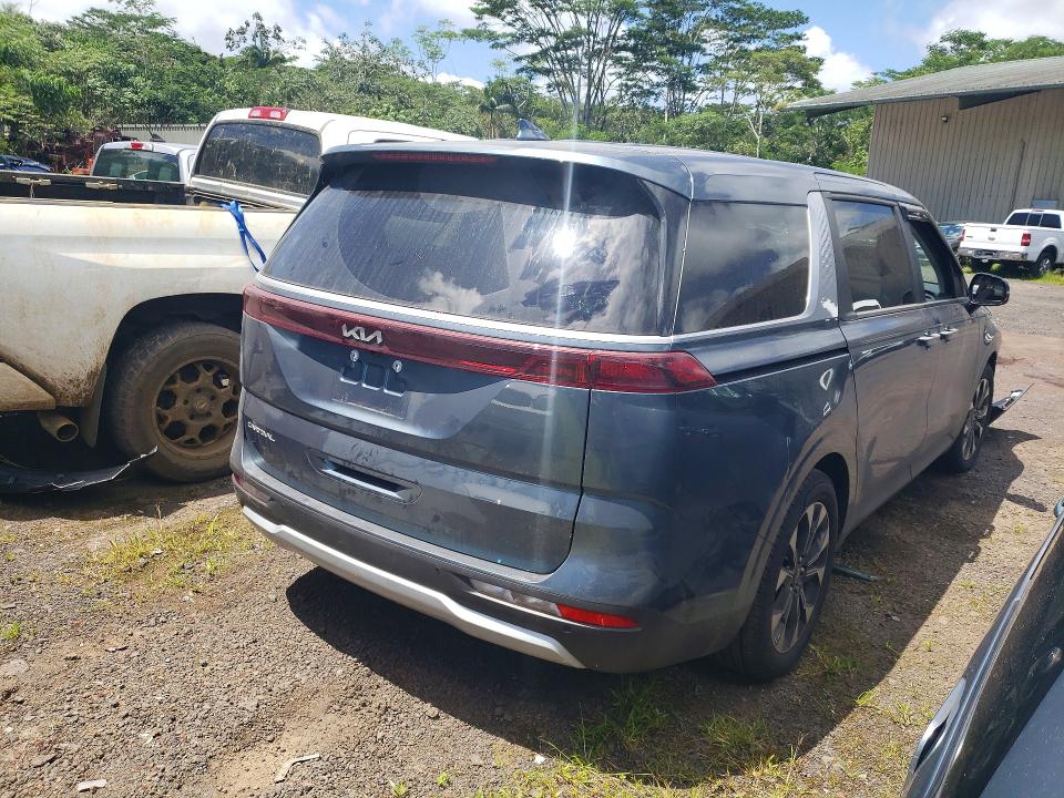 2024 Kia Carnival VIN KNDNC5H31R6386589 COPART salvage auction — FRONT END, Hi - Certificate Of Salvage, sold $5,800 on 2026-07-20 (photo 3)
