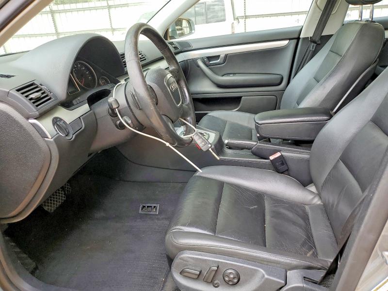 2008 Audi A4 VIN WAUDF78E68A035248 COPART salvage auction — FRONT END, Ga - Bill Of Sale - Parts Only, sold $250 on 2026-07-31 (photo 7)