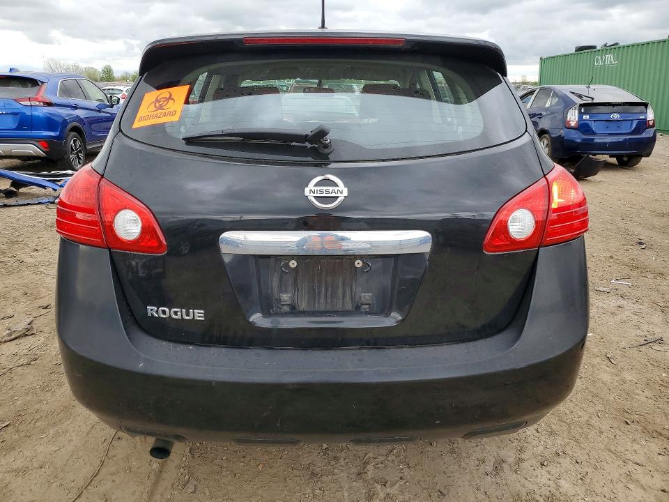 2013 Nissan Rogue VIN JN8AS5MT0DW022247 COPART salvage auction — FRONT END, Il - Salvage Certificate, sold $275 on 2026-07-23 (photo 6)