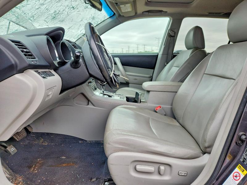 2013 Toyota Highlander VIN 5TDBK3EH5DS201348 COPART salvage auction — HAIL, Il - Salvage Certificate, sold $4,200 on 2026-07-21 (photo 7)